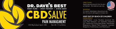 Dr. Dave's Best CBD Salve - DrDavesBest